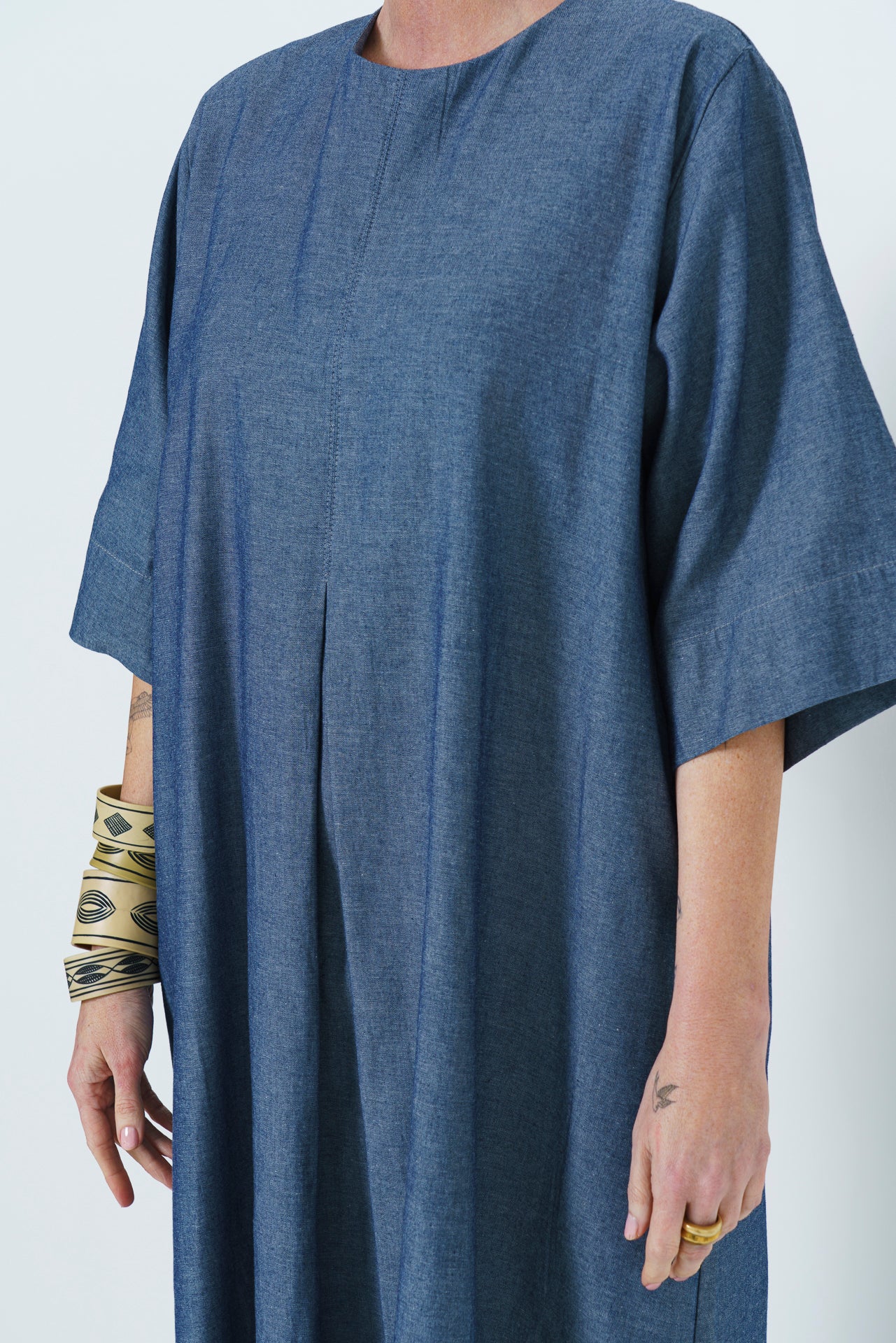 Rene Dress- Chambray Cotton