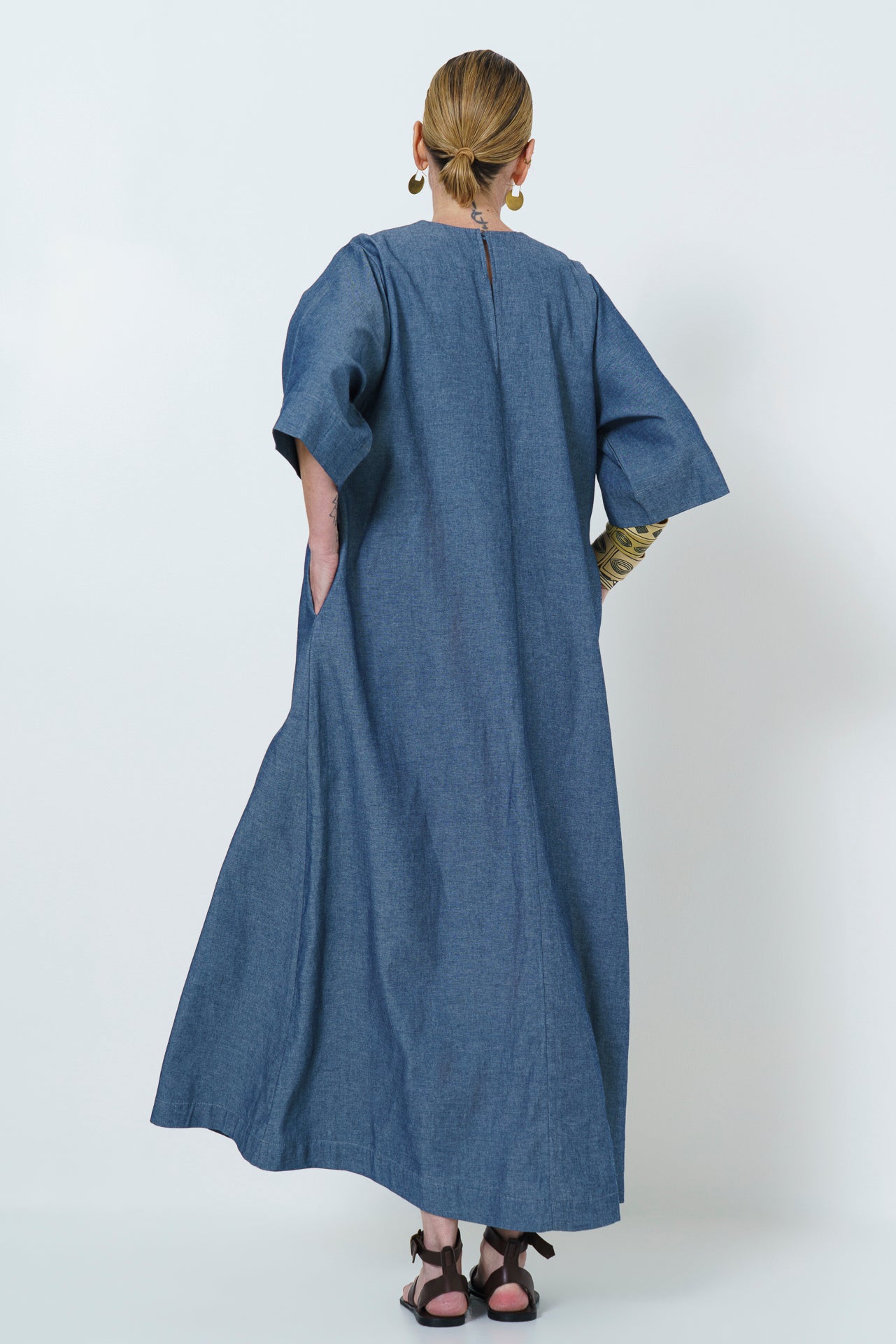 Rene Dress- Chambray Cotton