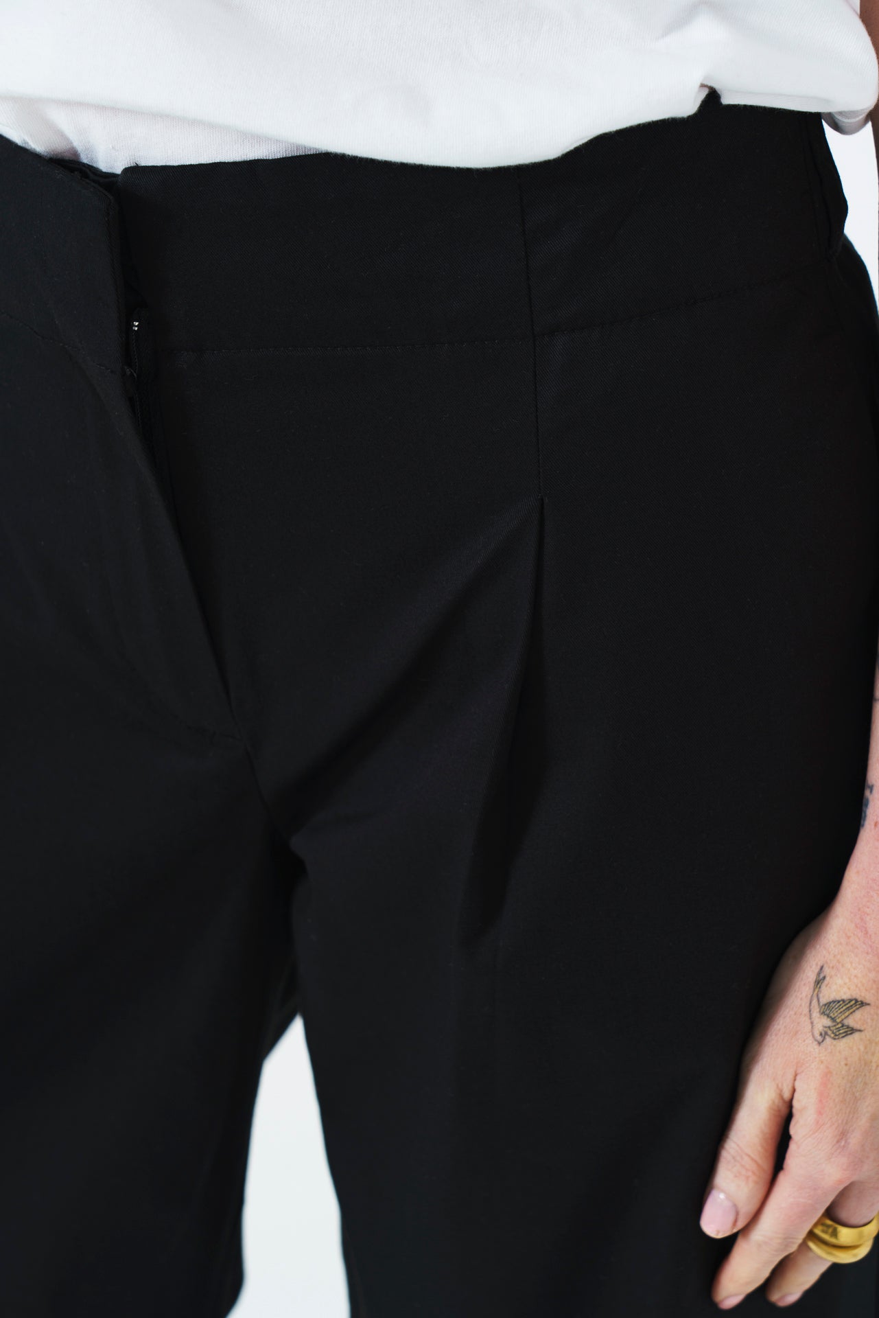Firo Wide Leg Pants - Black