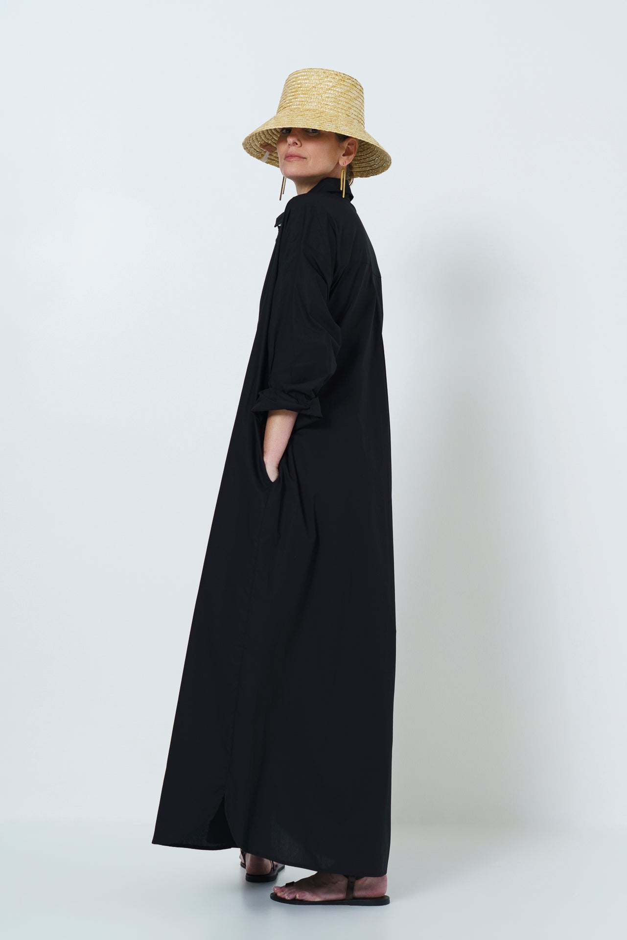 JULIETTE LONG DRESS - BLACK