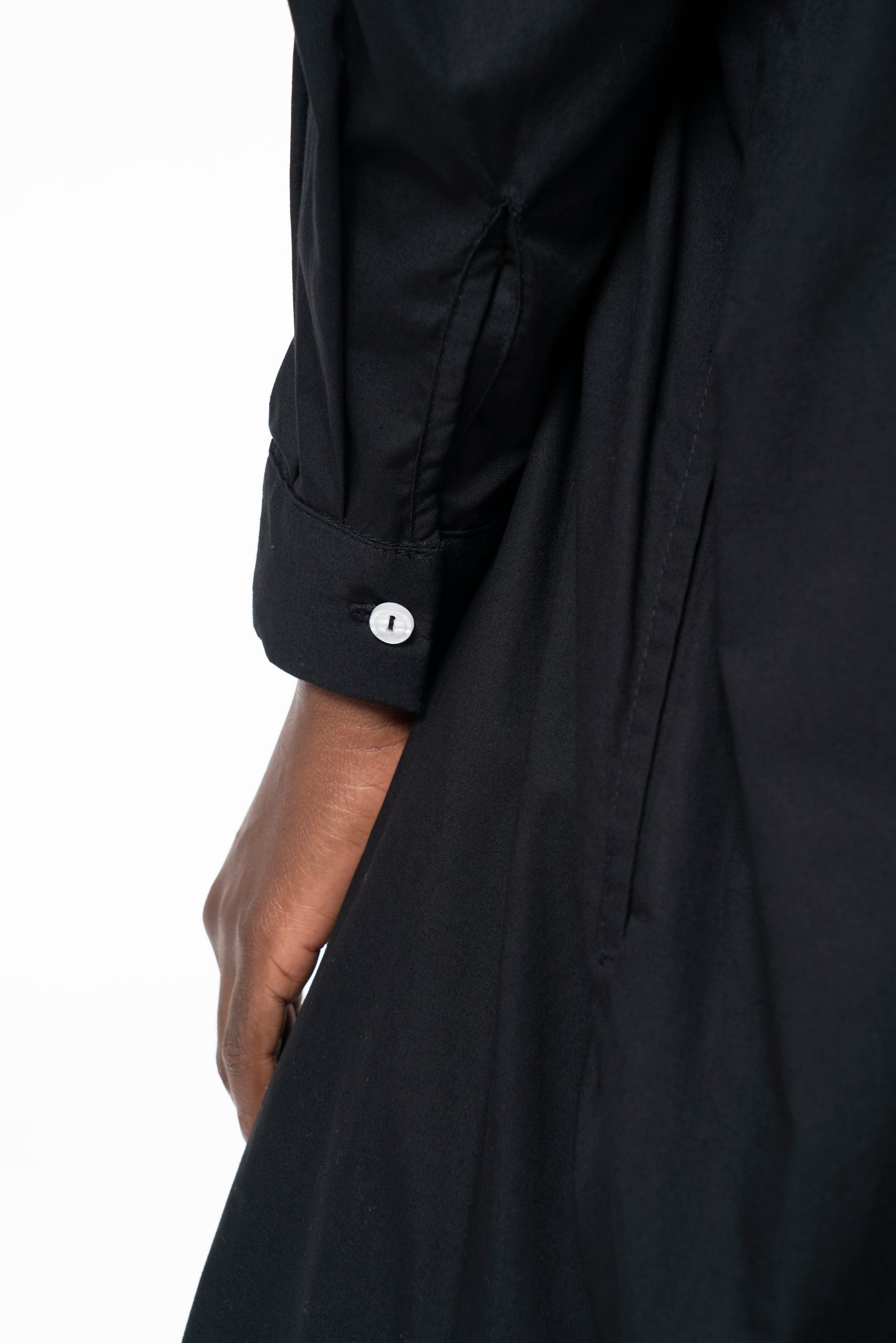 AKAI SHIRTDRESS - BLACK