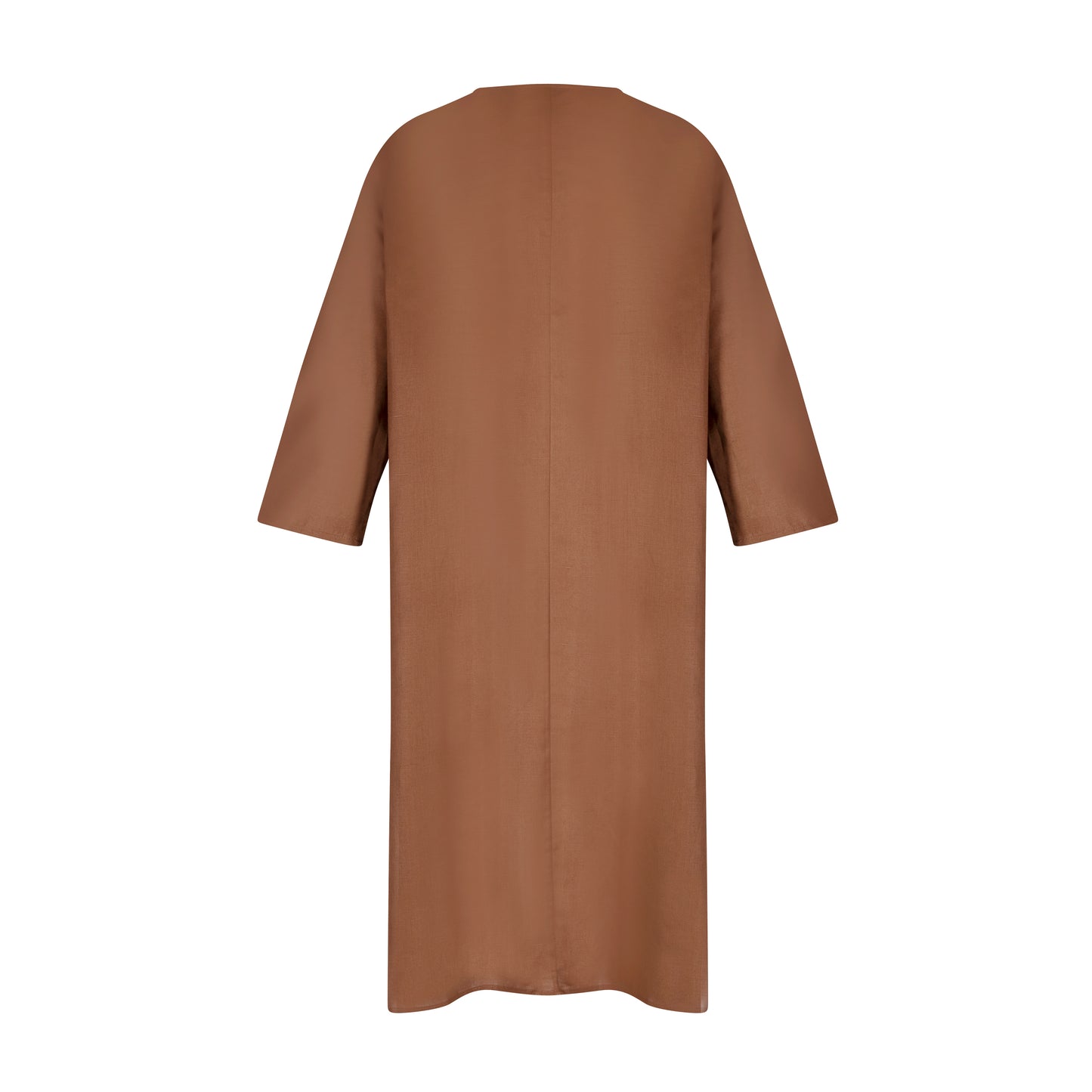 HK SHEATH DRESS - COCO BROWN
