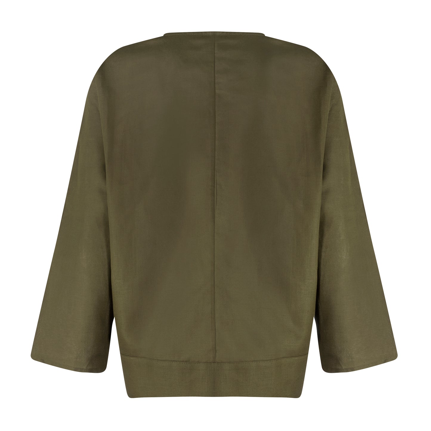 HK LONG SLEEVE TOP - OLIVE
