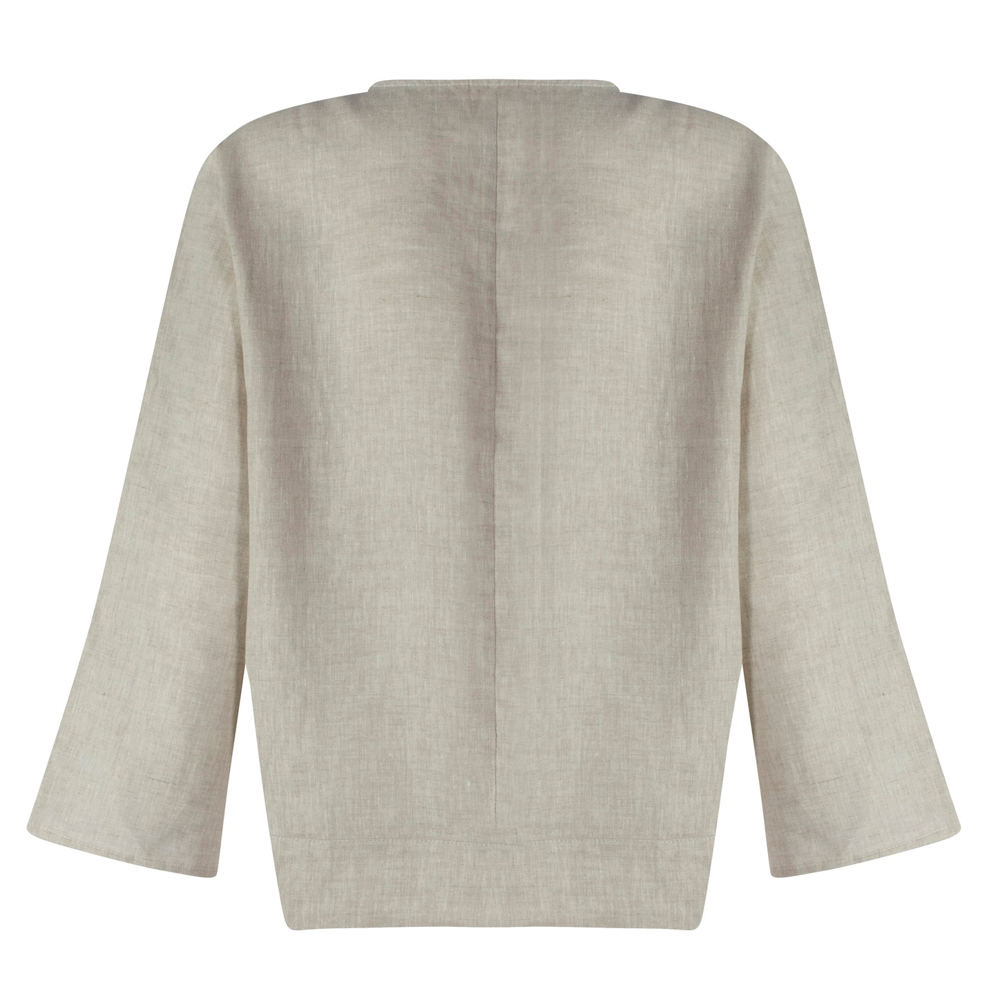 HK LONG SLEEVE TOP - NATURAL