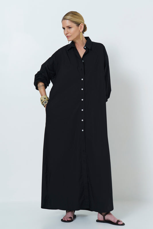 JULIETTE LONG DRESS - BLACK