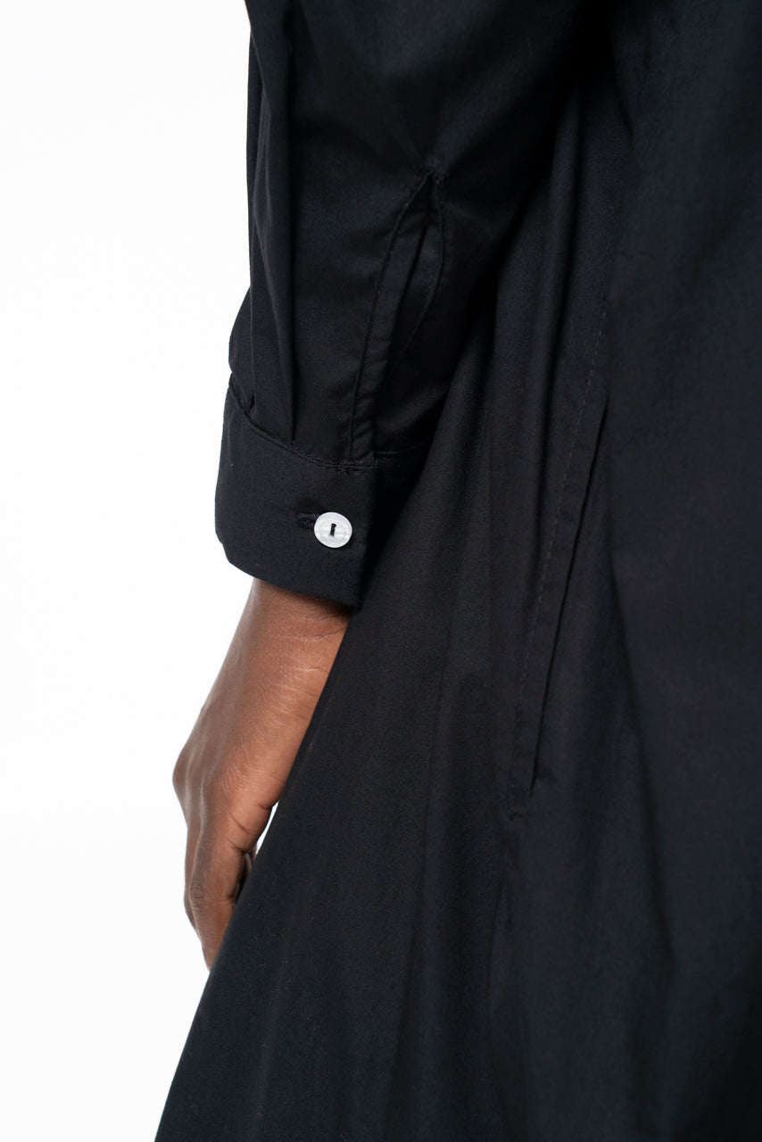 AKAI SHIRTDRESS - BLACK