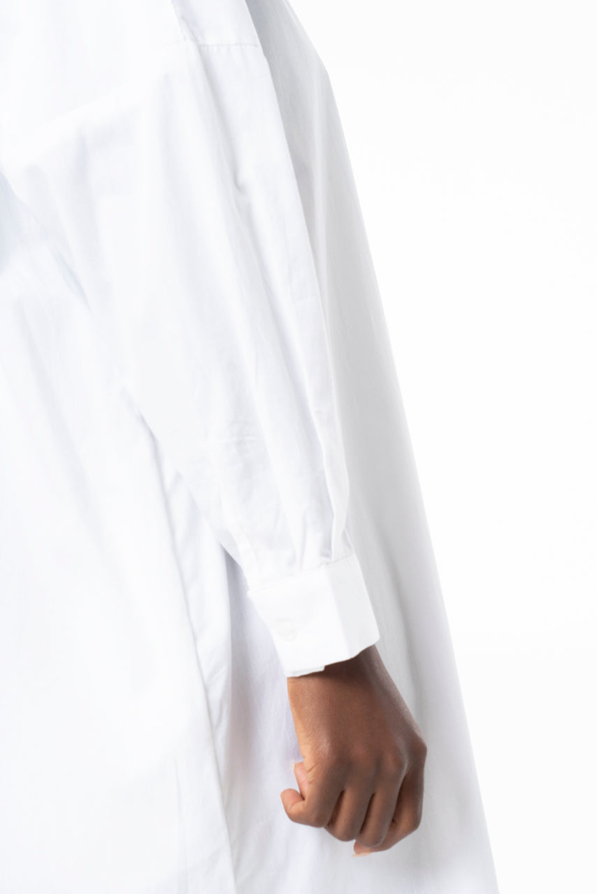 AKAI SHIRTDRESS -WHITE