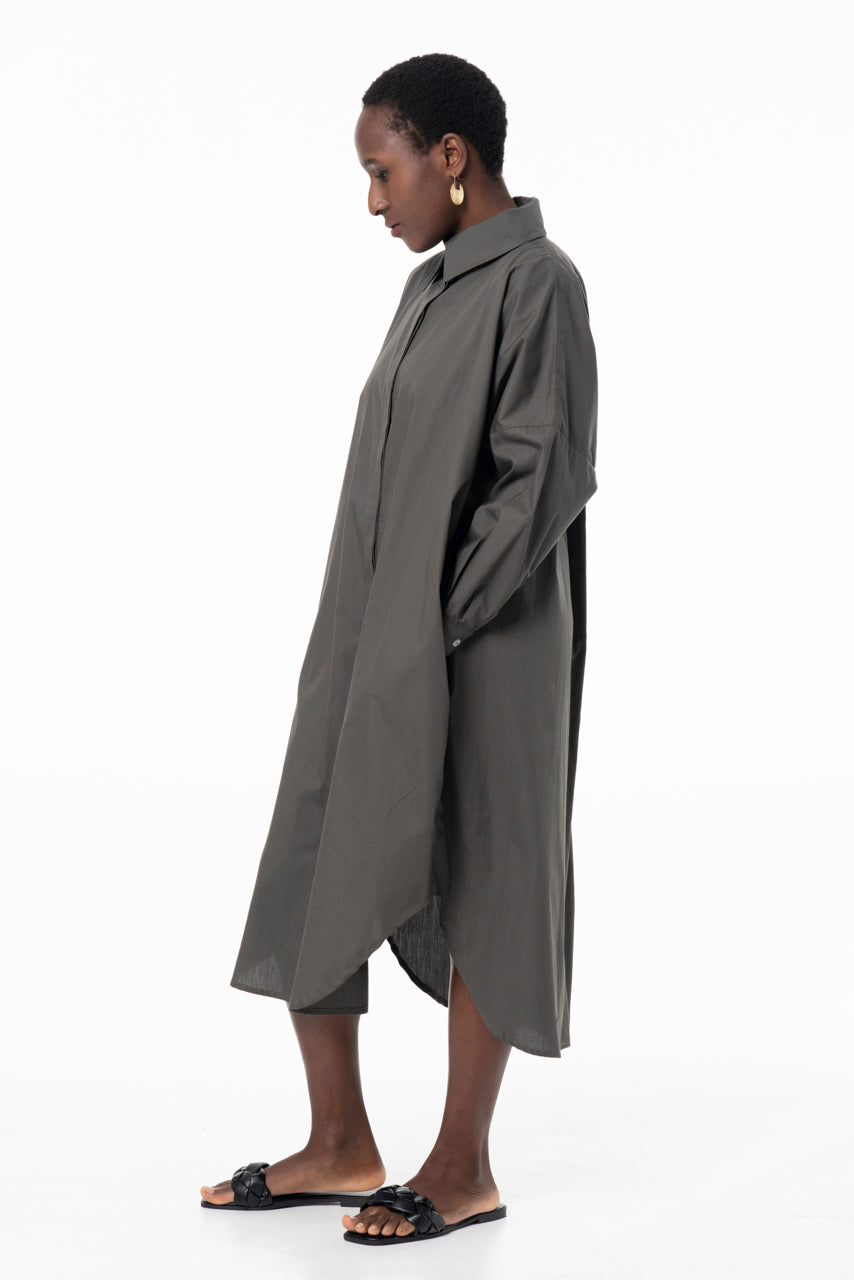 AKAI SHIRTDRESS - OLIVE