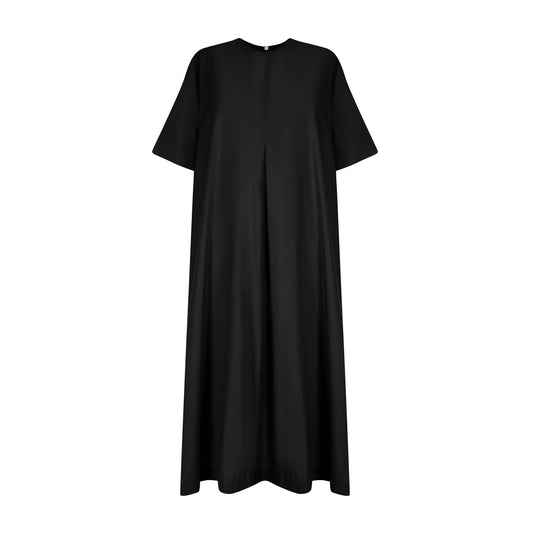 Rene Dress- Black Cotton