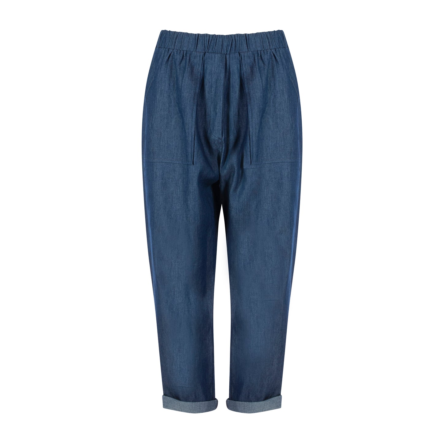 Jean Slouch Pants - Soft Denim