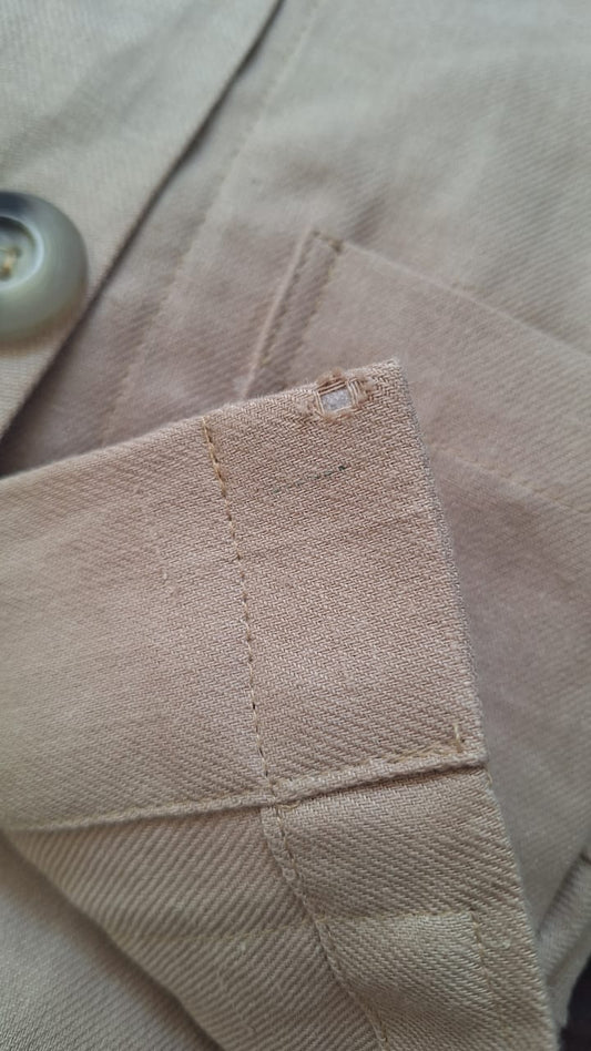 WAWA JACKET - STONE LINEN BLEND -FAULT